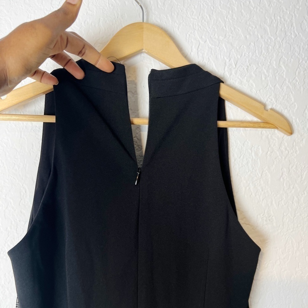 ADRIANNA PAPELL Slitted Halter Sheath Dress 8 - Picture 7 of 10